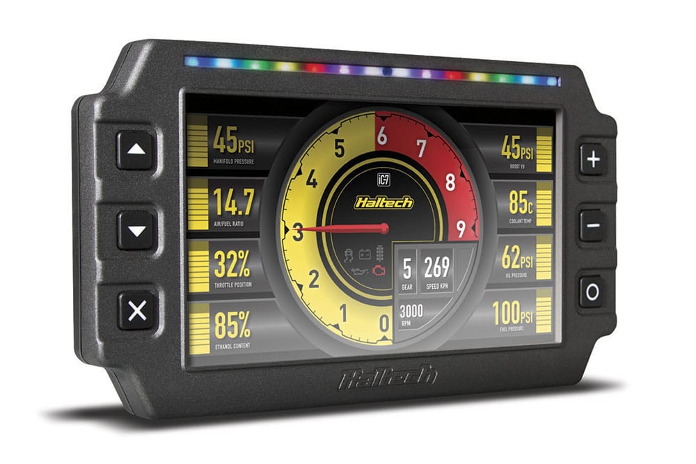 Haltech Dashes & Data Loggers Haltech iC-7 Colour Display Dash Size: 7in Haltech IC-7 Digital Dash Kit (HT-067010) SR
