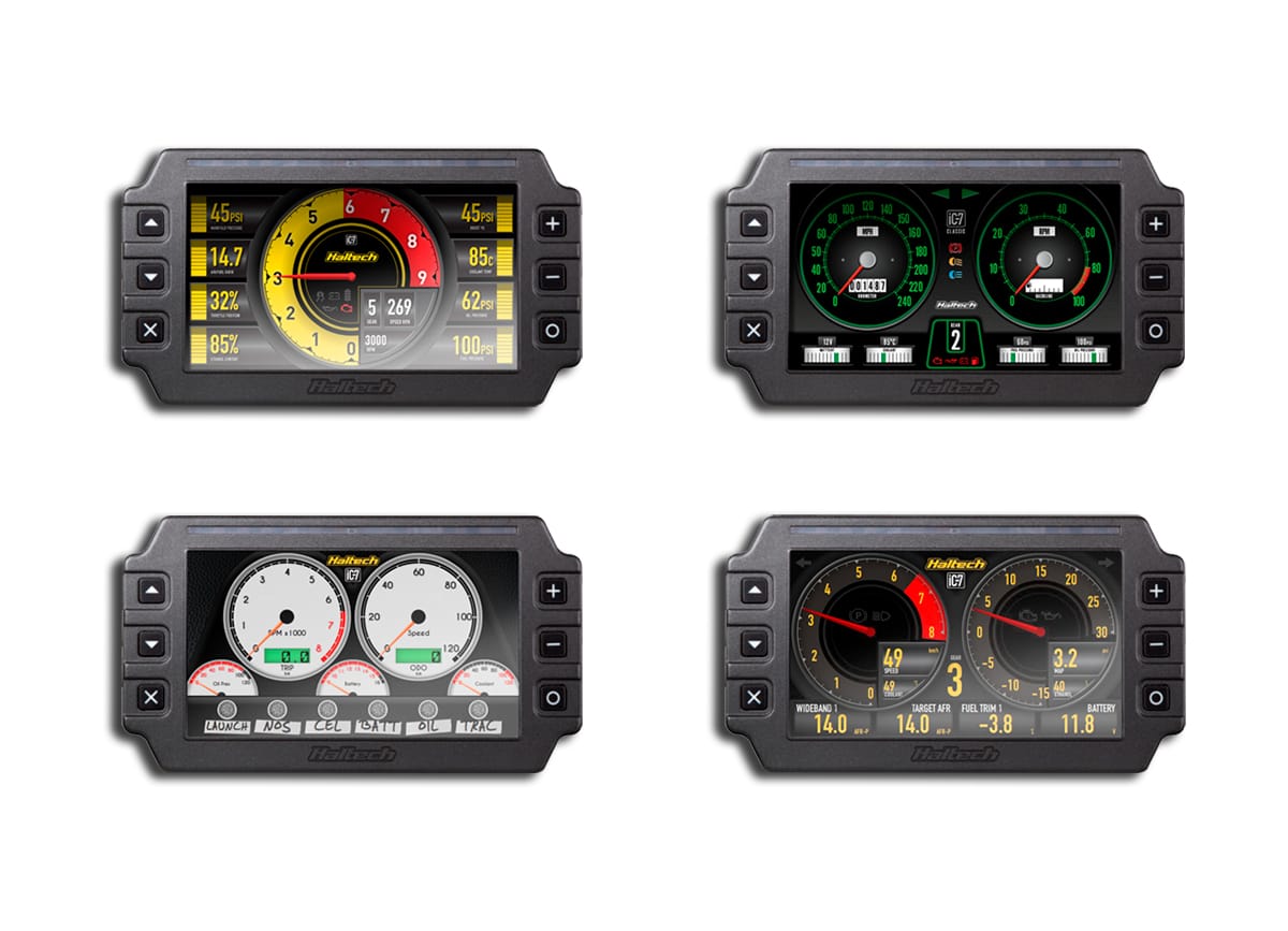 Haltech Dashes & Data Loggers Haltech iC-7 Stand-Alone "Classic" Kit Size: 7in Haltech iC-7 Stand-Alone "Classic" Kit (HT-067014) SR