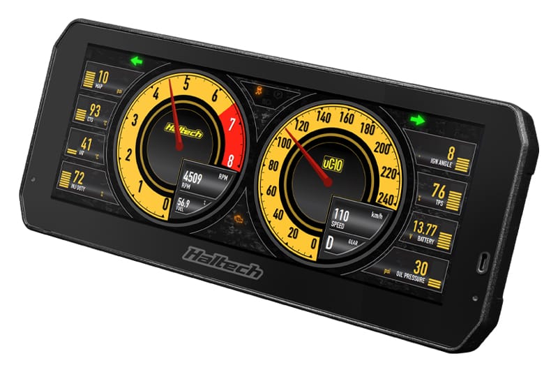 Haltech Dashes & Data Loggers Haltech uC-10 Digital Dash (HT-068000) SR