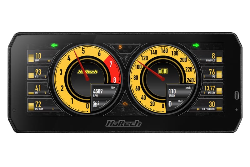 Haltech Dashes & Data Loggers Haltech uC-10 Digital Dash (HT-068000) SR