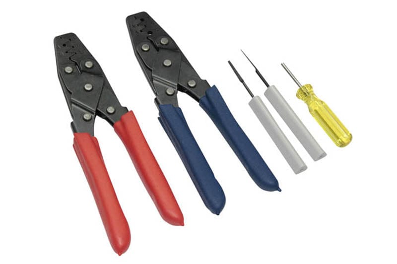 Haltech ECU Haltech Dual Crimper set - inc 3 pin removal tools HT-070300 SR