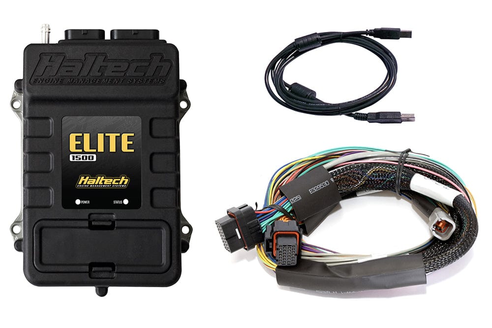 Haltech ECU Haltech Elite 1500 + Basic Universal Wire-in Harness Kit 2.5m (8â€™) HT-150902 SR