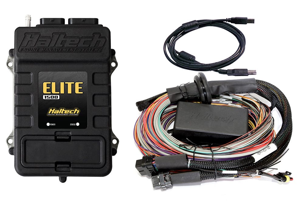 Haltech ECU Haltech Elite 1500 + Premium Uni Wire-in Harness Kit 2.5m (8â€™) HT-150904 SR