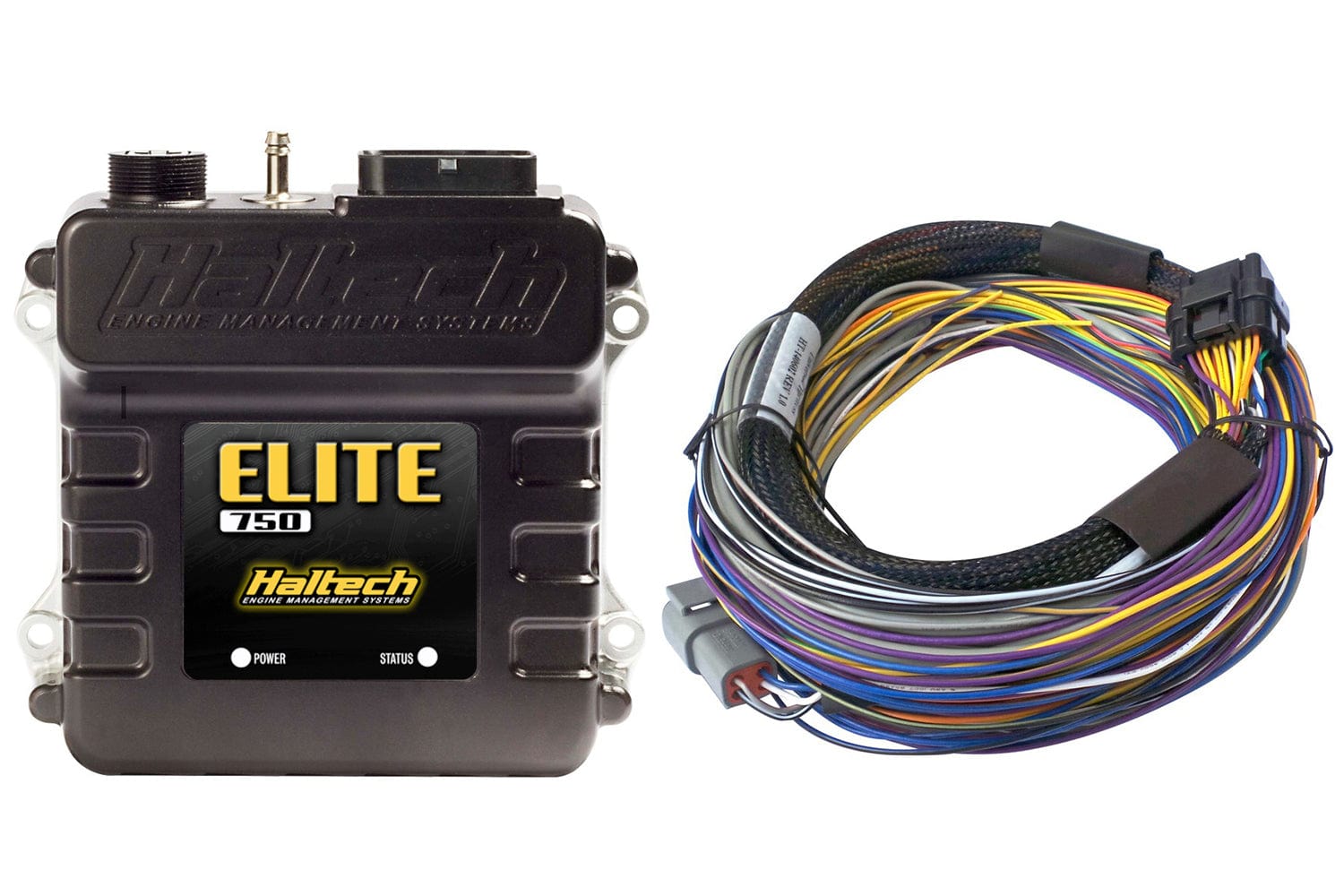Haltech ECU Haltech Elite 750 + Basic Universal Wire-in Harness Kit Length: 2.5m (8') - HT-150602 HT-150602 SR