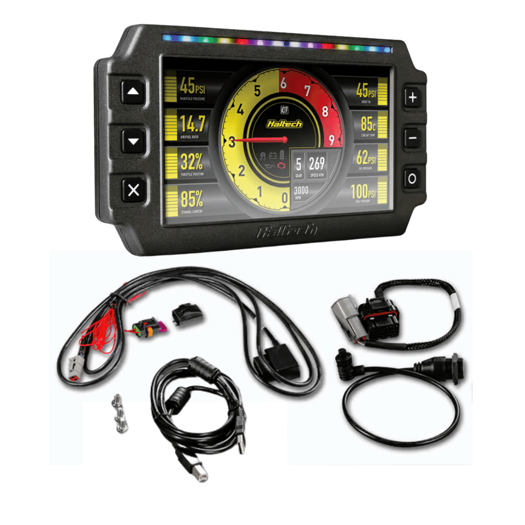 Haltech ECU Haltech IC-7 OBD-II 7in color display Dash HT-067012 SR