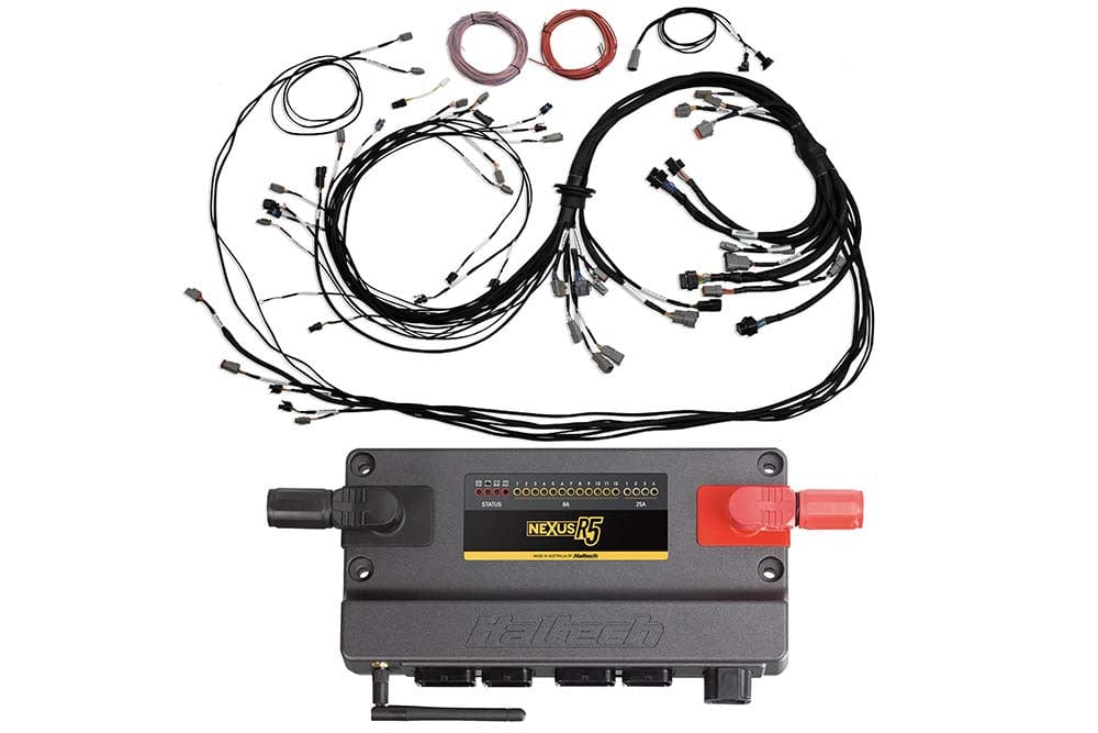 Haltech ECU Haltech Nexus R5 VCU + Universal V8 Terminated Harness - HT-195400 SR