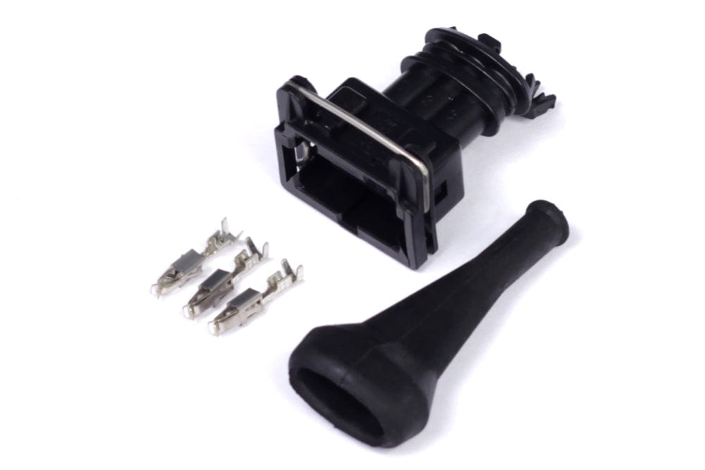 Haltech ECU Haltech Plug and Pins Only Bosch 3 Pin Junior Timer Female Connect HT-030310 SR