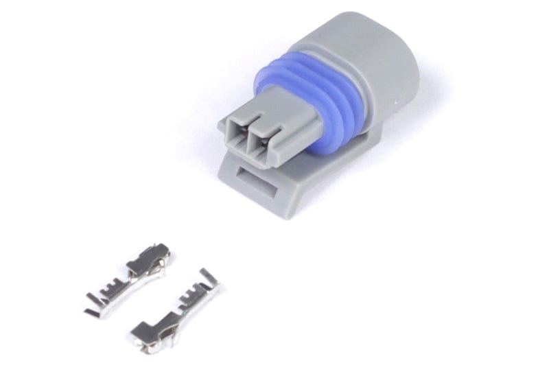 Haltech ECU Haltech Plug and Pins Only - Delphi 2 Pin GM style Air temp (Grey) HT-030410 SR