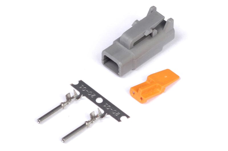Haltech ECU Haltech Plug and Pins Only - Male Deutsch DTM-2 Connector (7.5 Amp) HT-031000 SR