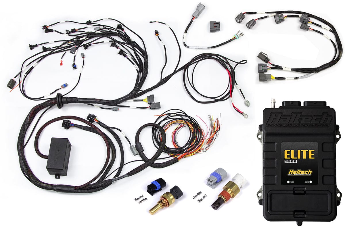 Haltech ECU Haltech RB Twin CAM Elite 2500 ECU, Main Harness, CAS Breakout, Late HT-151309 SR