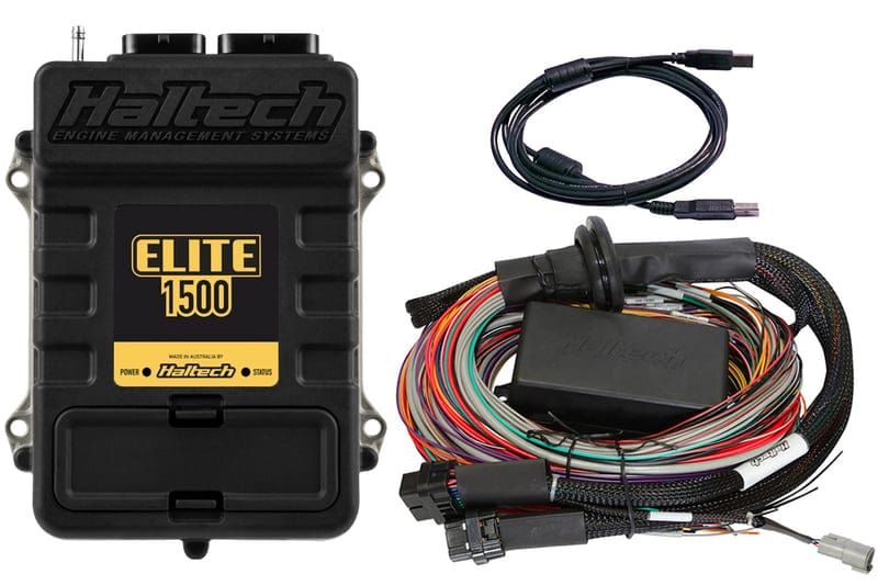HALTECH Elite 1500 + Premium Universal Wire-in Harness Kit Length: 2.5m (8') HALTECH Elite 1500 + Premium Universal Wire-in Harness Kit Length: 2.5m (8') SR
