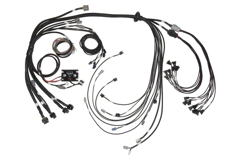 HALTECH Elite 2500 & REM 16 Inj V8 Small/Big Block GM, Ford & Chrysler Terminated Harness Injector Connector: Bosch EV1 HALTECH Elite 2500 & REM 16 Inj V8 Small/Big Block GM, Ford & Chrysler Terminated Harness Injector Connector: Bosch EV1 SR