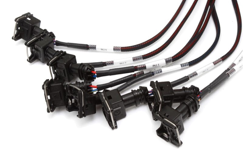 HALTECH Elite 2500 V8 Small/Big Block GM, Ford & Chrysler Terminated Harness Injector Connector: Bosch EV1 HALTECH Elite 2500 V8 Small/Big Block GM, Ford & Chrysler Terminated Harness Injector Connector: Bosch EV1 SR