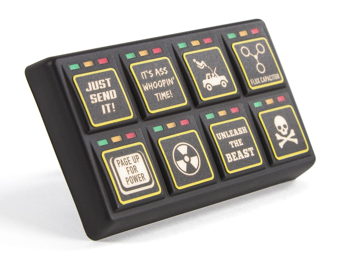 Haltech Engine Management Haltech CAN Keypad 8 button (2x4) Haltech CAN Keypad 8 button (2x4) (HT-011501) SR