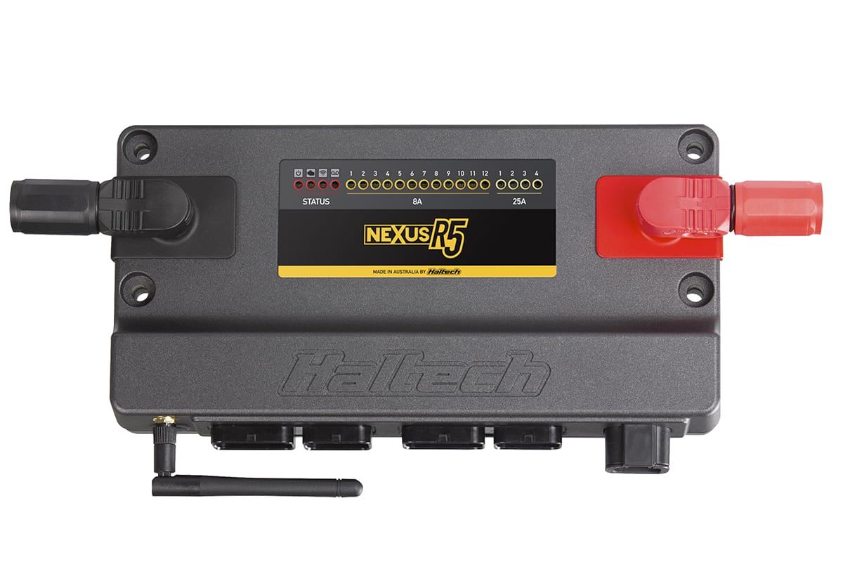 Haltech Engine Management NEXUS R5 + Universal Wire-in Harness Kit Length: 2.5m (8') Haltech NEXUS R5 + Universal Wire-in Harness Kit (HT-195200) SR