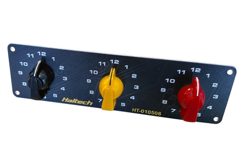 Haltech Engine Management Triple Switch Panel Only Haltech Triple Switch Panel Only (HT-010508) SR