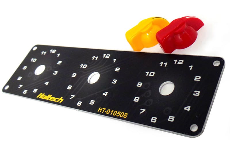 Haltech Engine Management Triple Switch Panel Only Haltech Triple Switch Panel Only (HT-010508) SR