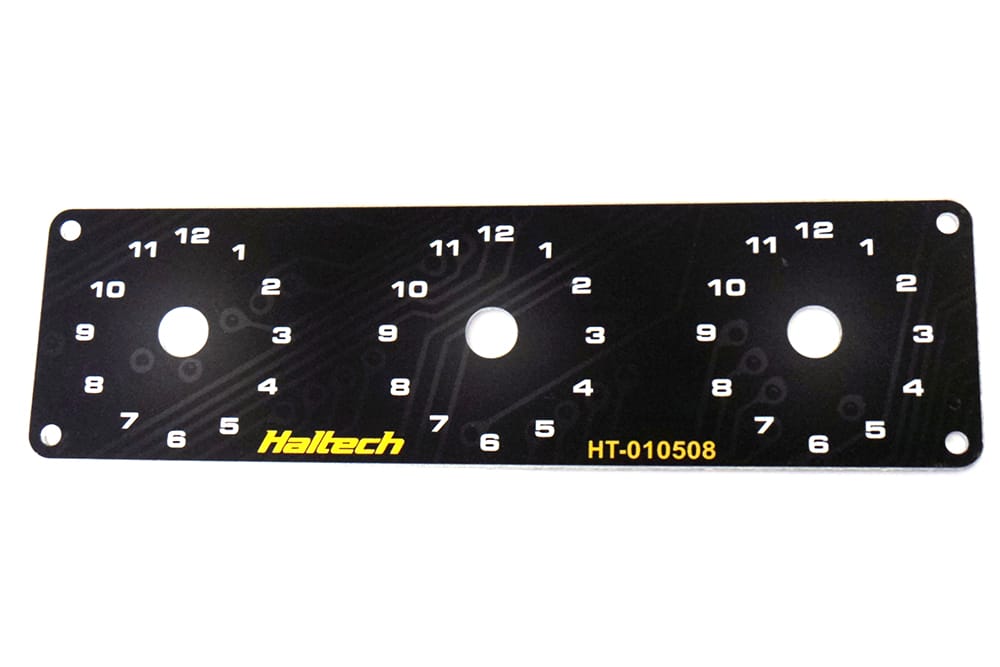 Haltech Engine Management Triple Switch Panel Only Haltech Triple Switch Panel Only (HT-010508) SR