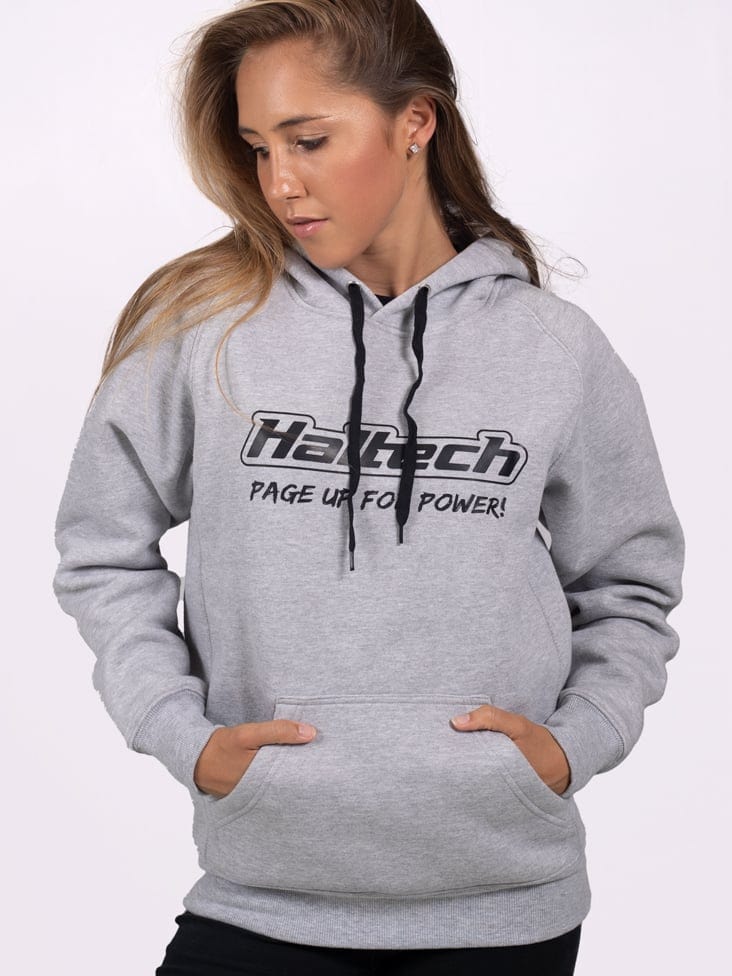 HALTECH Haltech "Classic" Hoodie Grey Size: Large Haltech "Classic" Hoodie Grey Size: Large SR