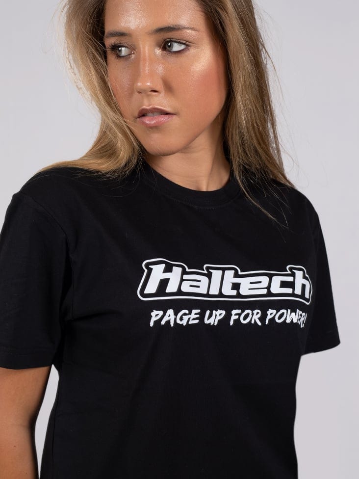 HALTECH Haltech "Classic" T-Shirt Black Size: XL Haltech "Classic" T-Shirt Black Size: XL SR