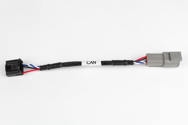 HALTECH Haltech Elite CAN Cable - DTM4 Receptacle to 16 pin Black Tyco Length: 150mm / 6" Haltech Elite CAN Cable - DTM4 Receptacle to 16 pin Black Tyco Length: 150mm / 6" SR