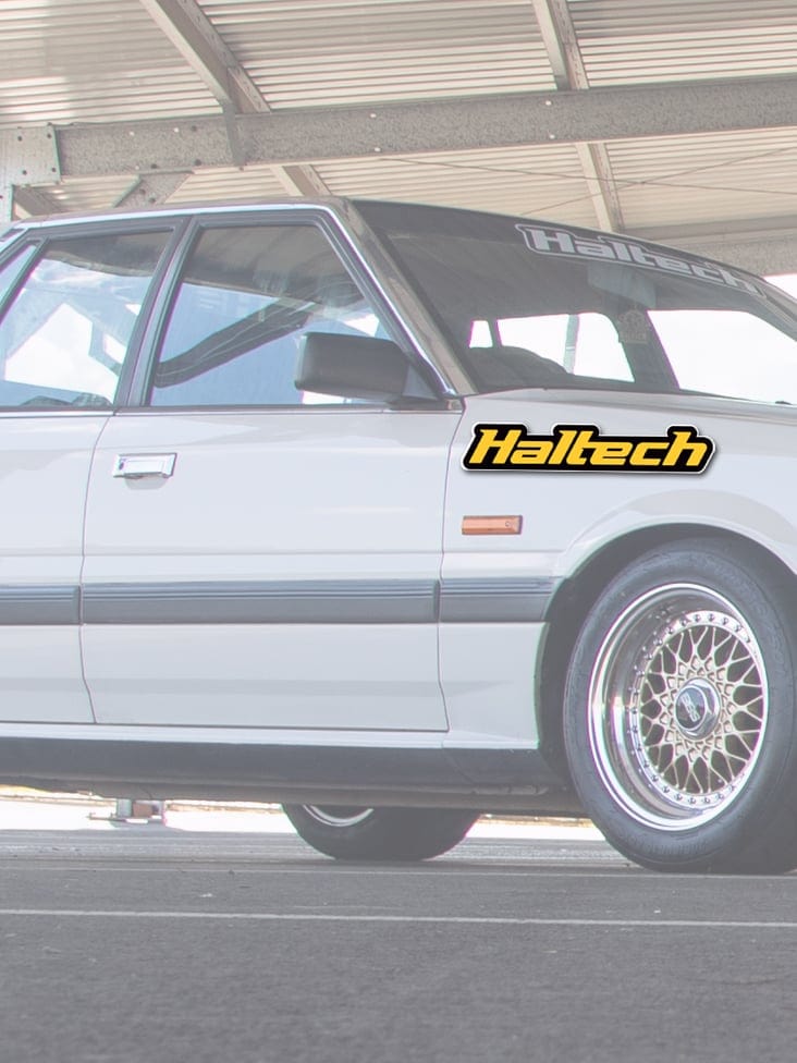 HALTECH Haltech Logo Colour Sticker Size: 400mm (16") Haltech Logo Colour Sticker Size: 400mm (16") SR