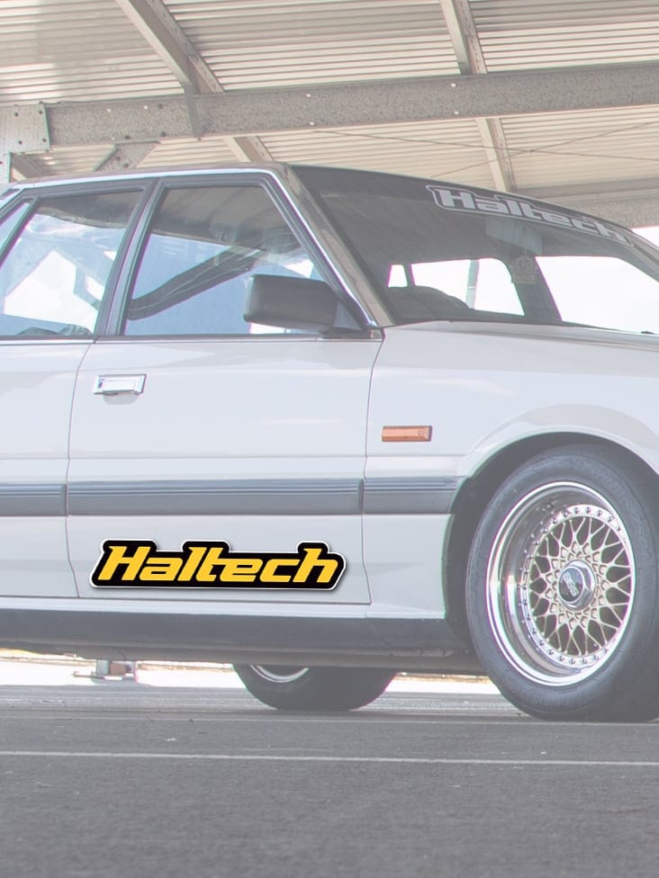 HALTECH Haltech Logo Colour Sticker Size: 600mm (24") Haltech Logo Colour Sticker Size: 600mm (24") SR