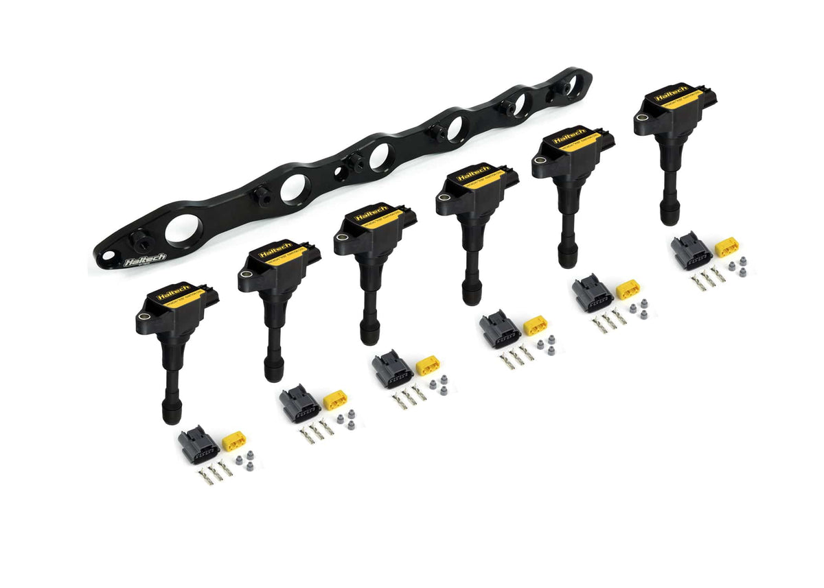 Haltech Ignition Coils & Mounts Haltech R35 Coil Bracket Kit for Nissan RB Includes Bracket , Coils and connectors (HT-120202) SR