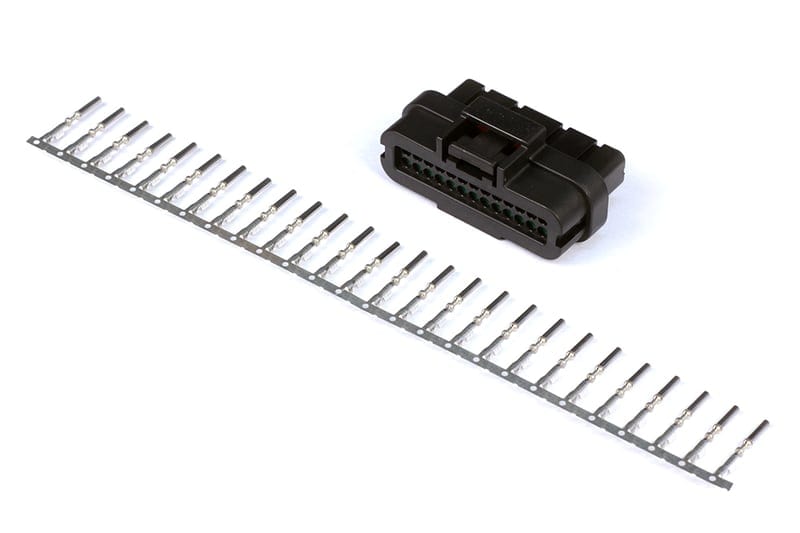 HALTECH Plug and Pins Only - AMP 26 Pin 2 Row Superseal Connector HALTECH Plug and Pins Only - AMP 26 Pin 2 Row Superseal Connector SR