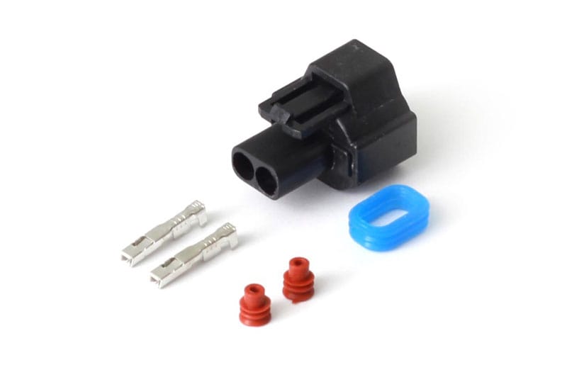 HALTECH Plug and Pins Only - ID/Bosch 2000 Denso Oval Type Injectors HALTECH Plug and Pins Only - ID/Bosch 2000 Denso Oval Type Injectors SR