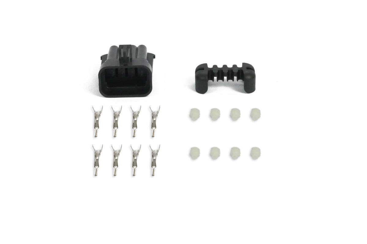 Haltech Plugs & Pins Haltech Plug and Pins Only - Metri-Pack 8 WAY 150 Series Sealed Female (HT-030434) SR