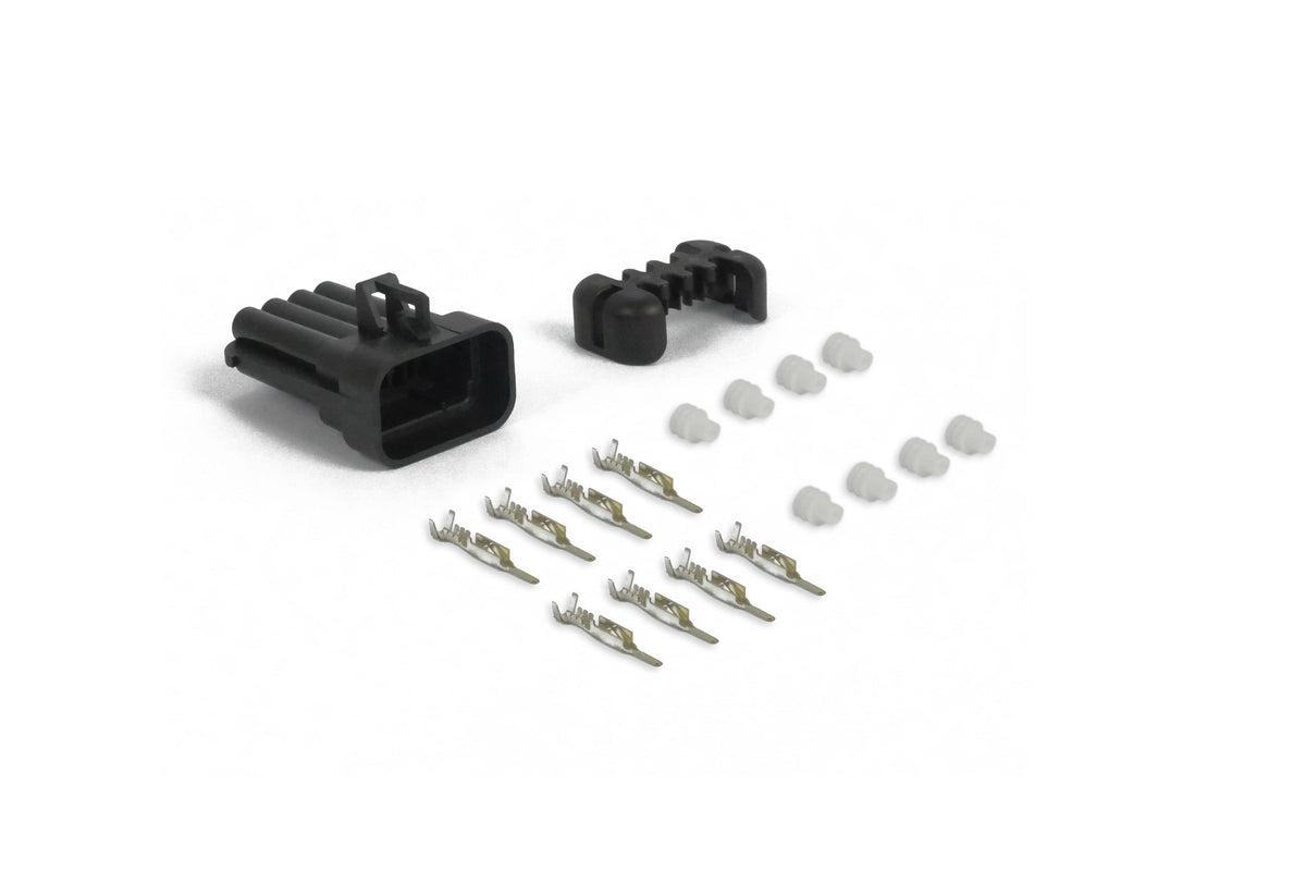 Haltech Plugs & Pins Haltech Plug and Pins Only - Metri-Pack 8 WAY 150 Series Sealed Female (HT-030434) SR
