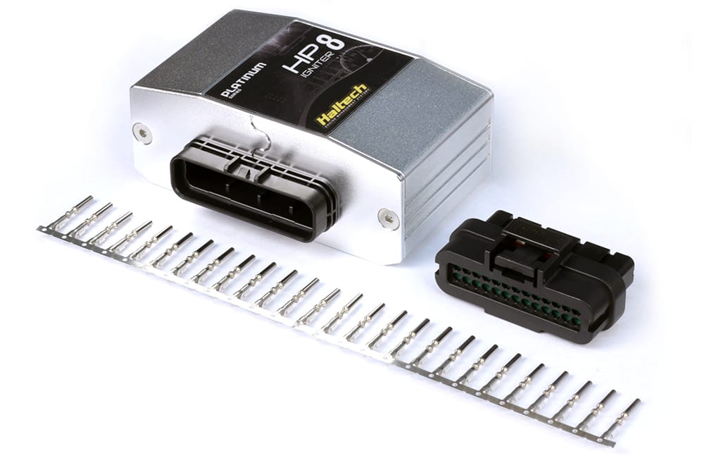 Haltech Plugs & Pins HPI8 - High Power Igniter - 15 Amp Eight Channel with Plug & Pins Haltech HPI8 - High Power Igniter - 15 Amp Eight Channel with Plug & Pins (HT-020042) SR