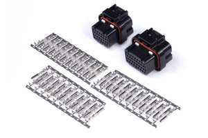 Haltech Plug and Pins Only - AMP 26 & 34 Pin 4 Row 3 Keyway Superseal Connector Set (HT-030001)
