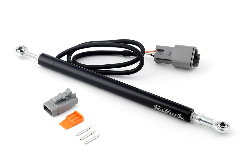Haltech Sender & Sensors Linear Position Sensor - 1/2" - 100mm Travel Length: Between Mounting Holes (Closed) 217mm Haltech Linear Position Sensor - 1/2" - 100mm Travel (HT-011202) SR