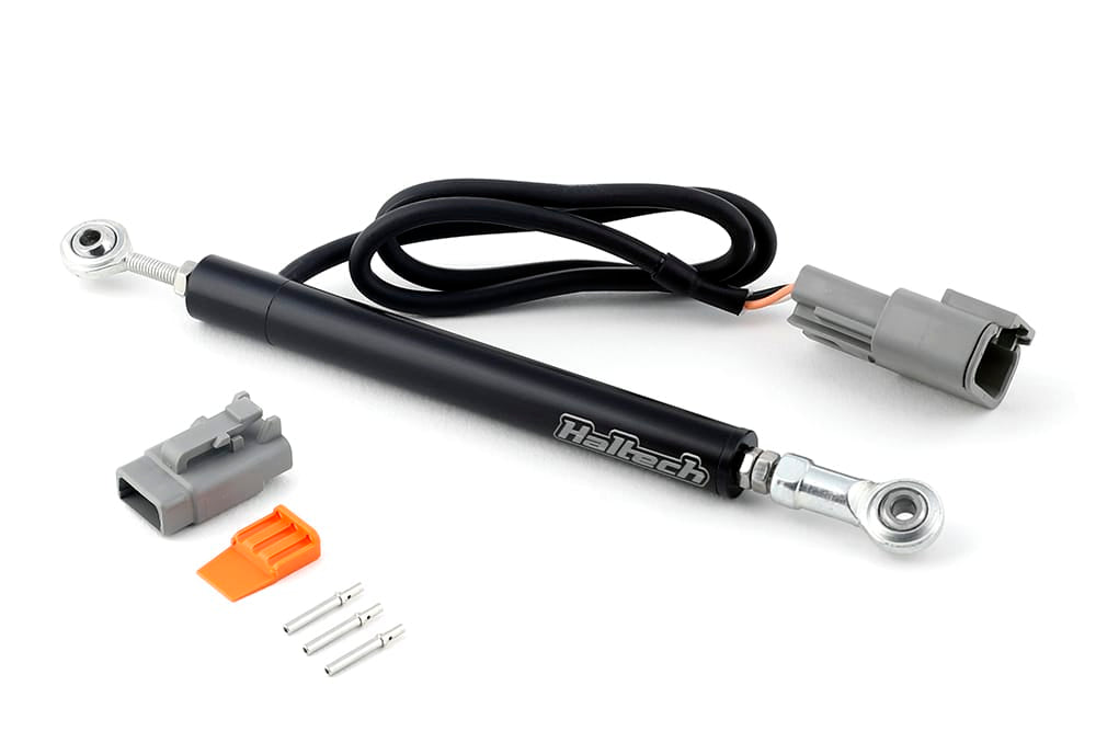 Haltech Sender & Sensors Linear Position Sensor - 1/2" - 50mm Travel Length: Between Mounting Holes (Closed) 167mm Haltech Linear Position Sensor - 1/2" - 50mm Travel (HT-011201) SR