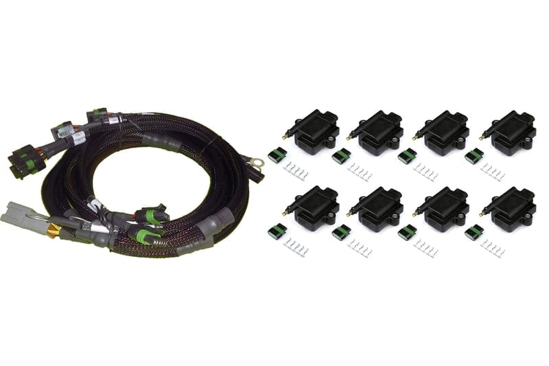 HALTECH V8 GM/Chrysler Hemi Small/Big Block 8 x Individual High Output IGN-1A Inductive Coil and Harness Kit HALTECH V8 GM/Chrysler Hemi Small/Big Block 8 x Individual High Output IGN-1A Inductive Coil and Harness Kit SR