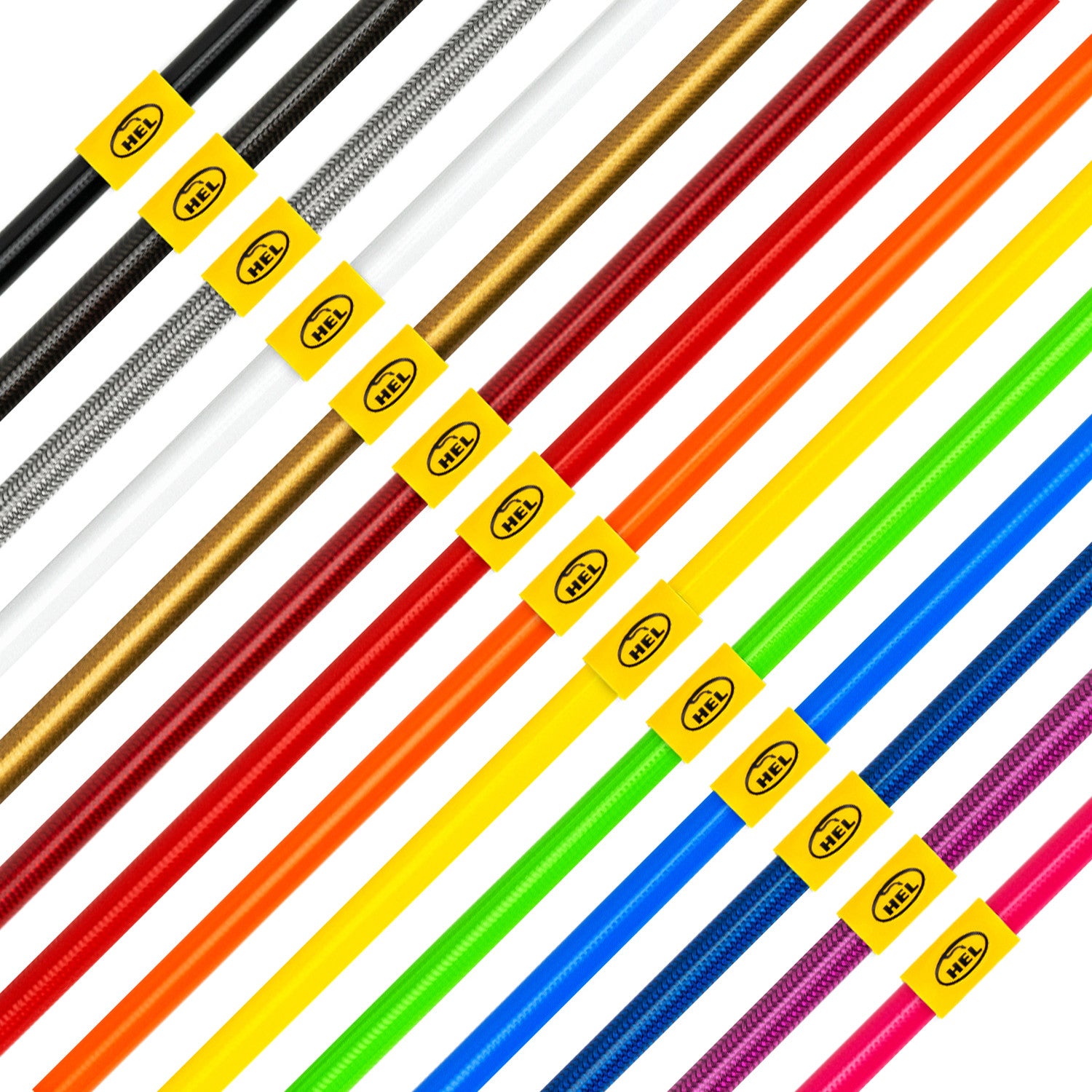 Audi TT MK3 8S FV All TFSI and TDI Models excluding TT-RS, TT-S and Competition 2014- Brake Lines HEL Stainless Steel Braided