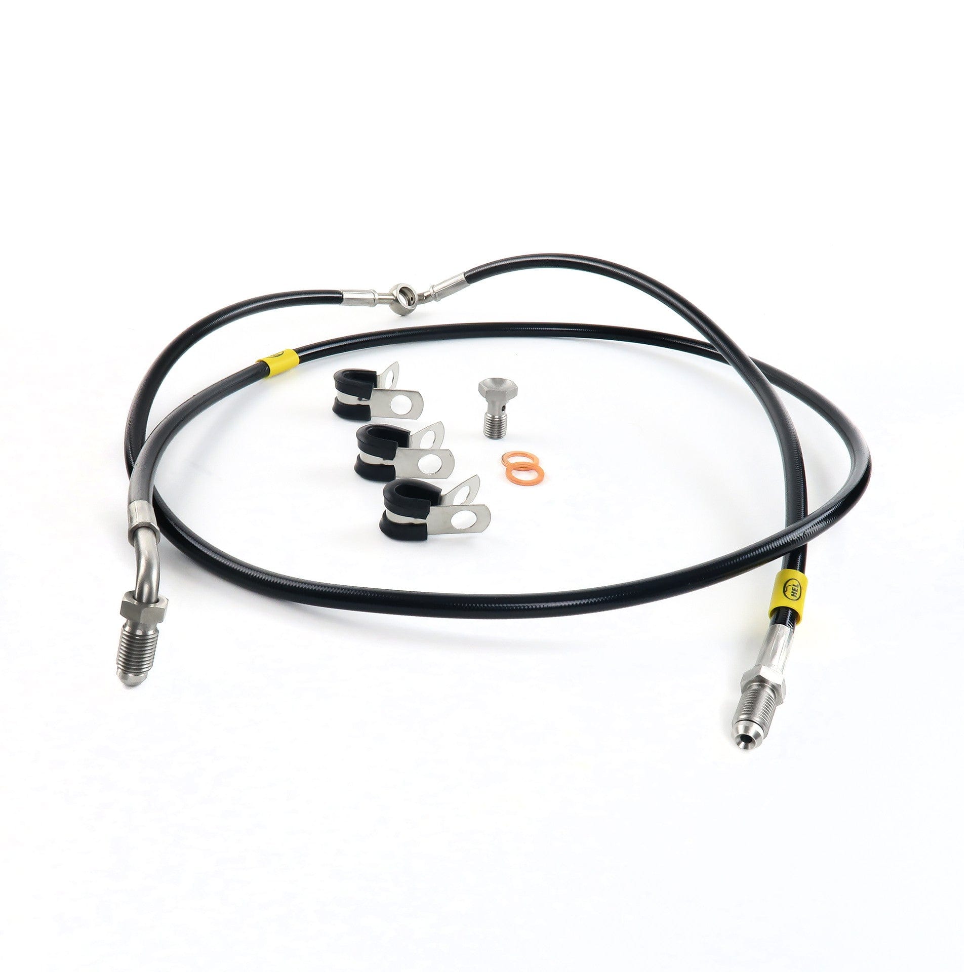 Hel Performance Braided Brake Lines - Car Classic Mini Front Subframe Kit SR