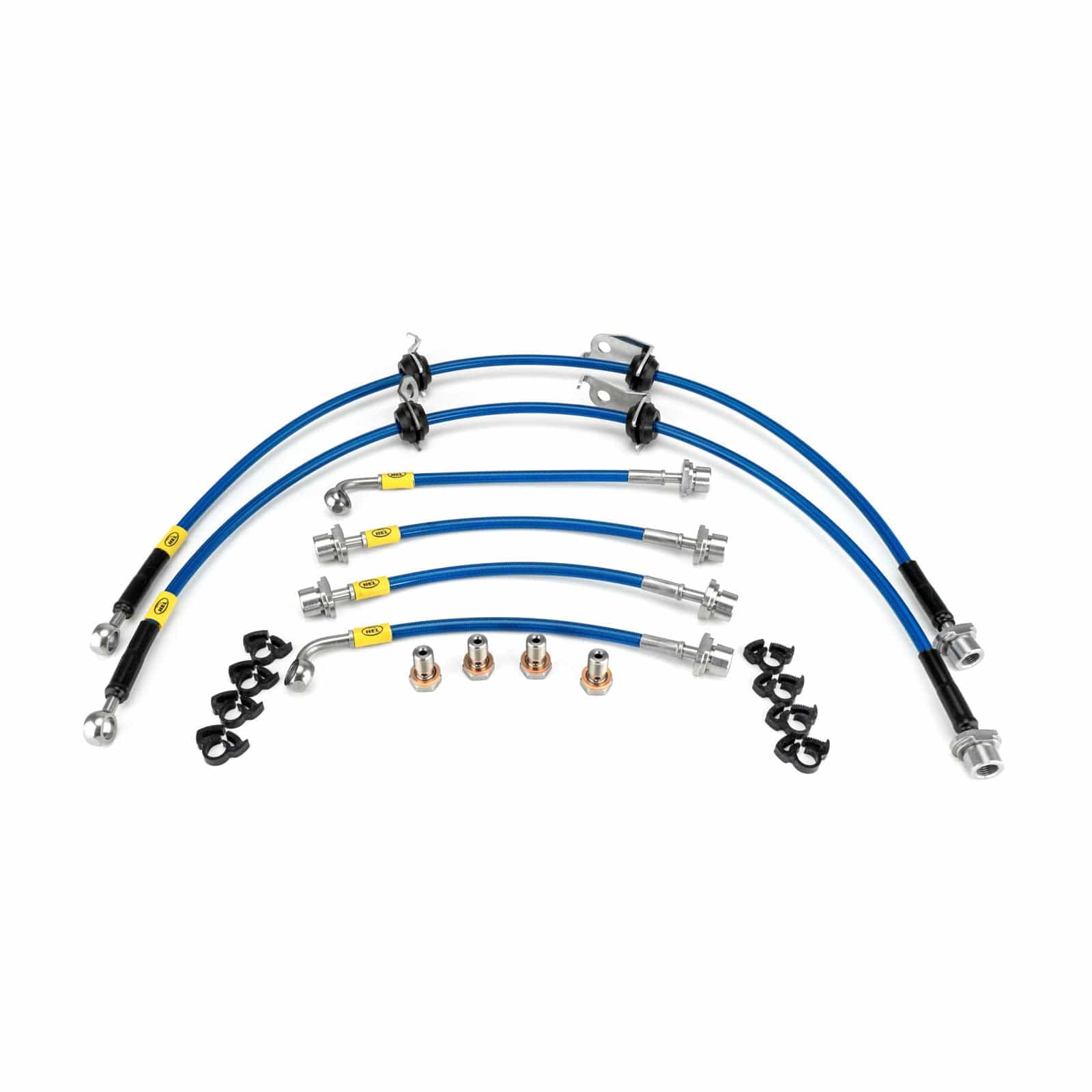 Hel Performance Braided Brake Lines - Car Toyota Alphard / Vellfire All Models 2008-2019 Brake Lines HEL Stainless Steel Braided SR
