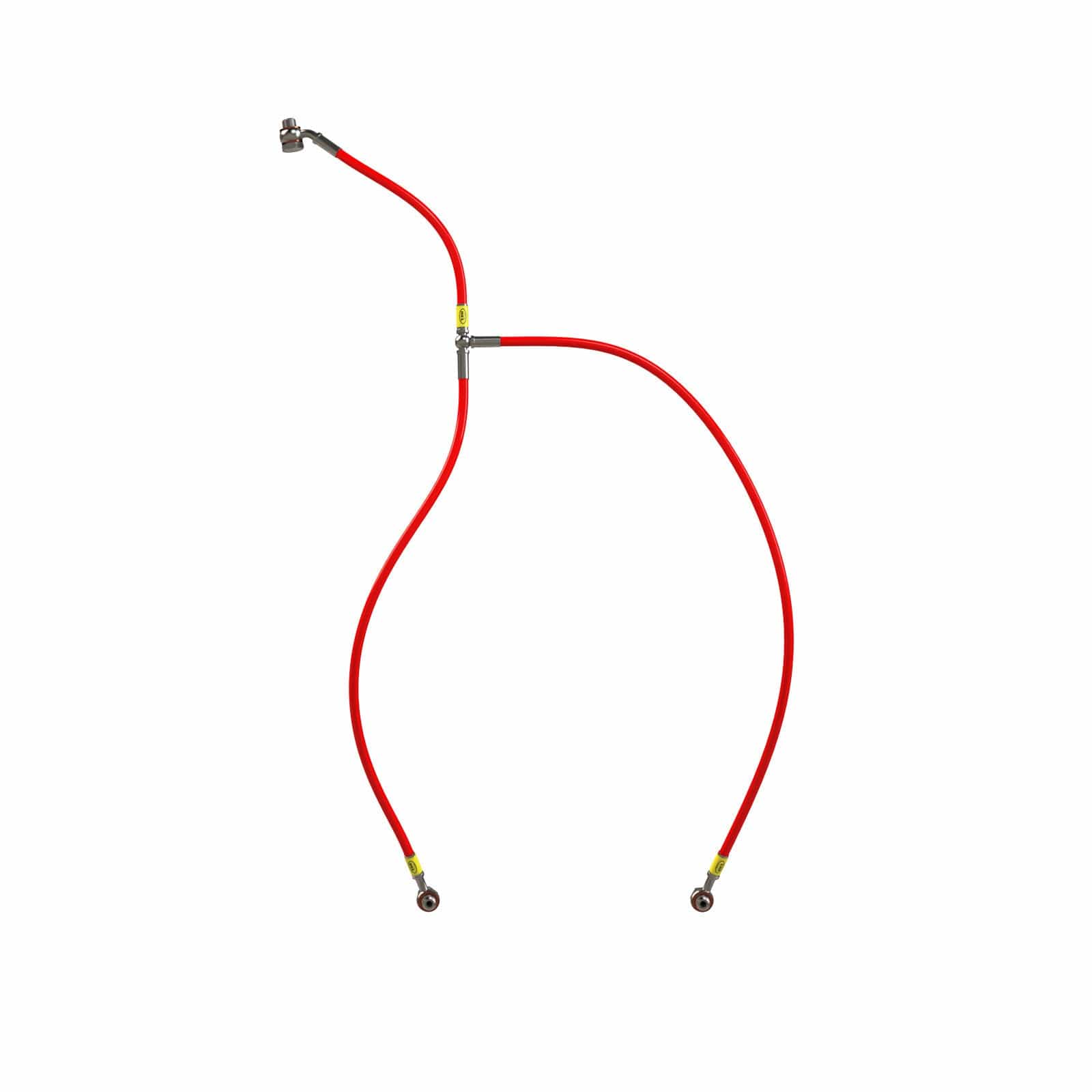 Hel Performance Braided Brake Lines - Motorcycle Suzuki GS850 GN-GT 1979-1980 Standard Replacement Brake Lines HEL Stainless Steel Braided SR