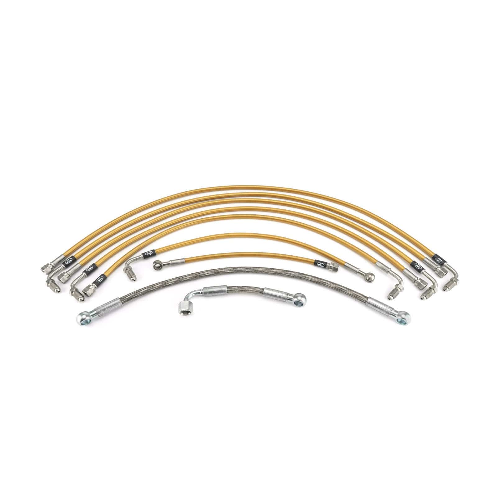 Hel Performance Braided Fuel Injector Lines Audi 80 B4 2.3 E 10V NG 1991-1996 Fuel Injector Lines HEL Stainless Steel Braided SR
