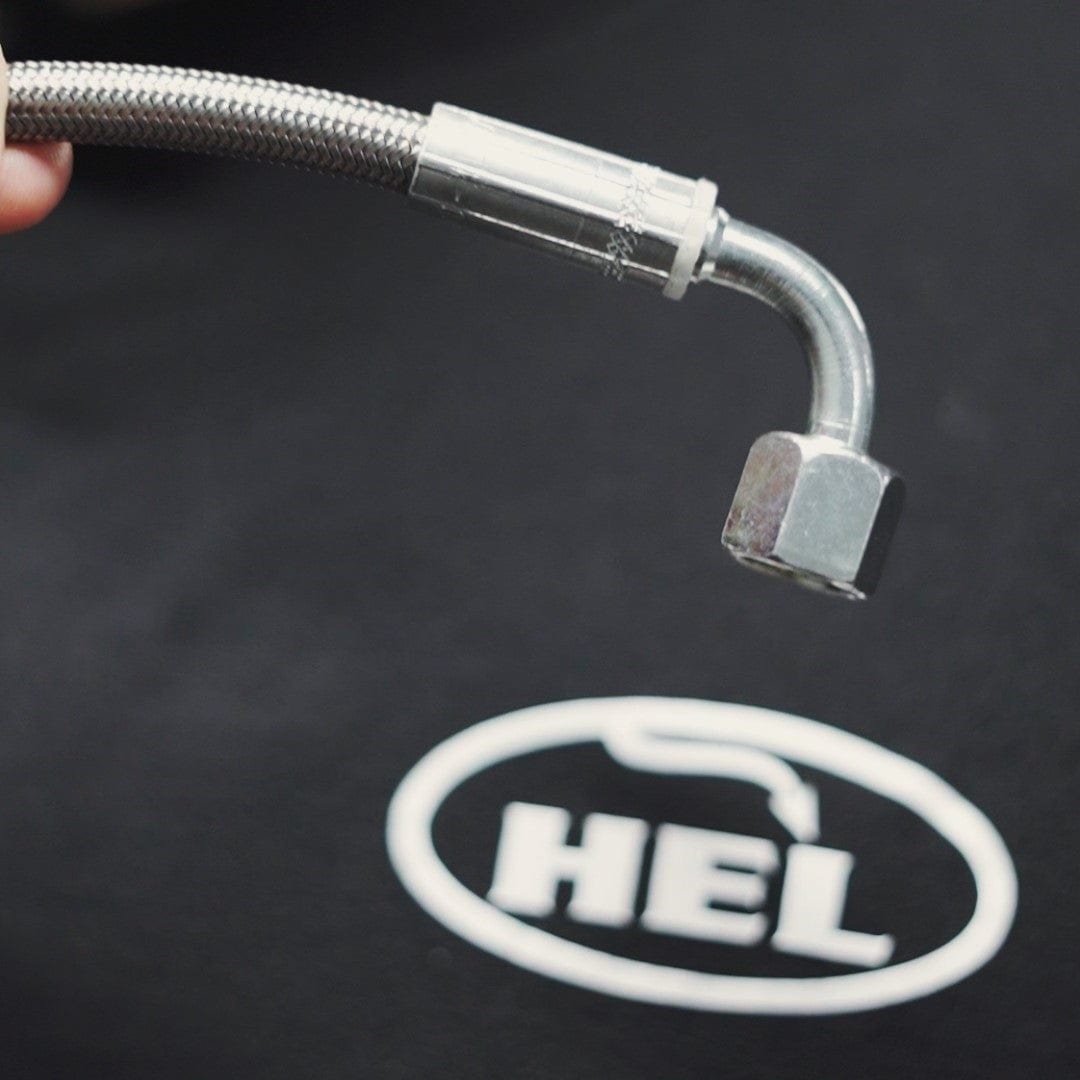 Hel Performance Turbo Lines HEL Braided Turbo Oil Feed Line for Ford Escort MK5, MK6 2.0 RS Cosworth (1992-1996) SR