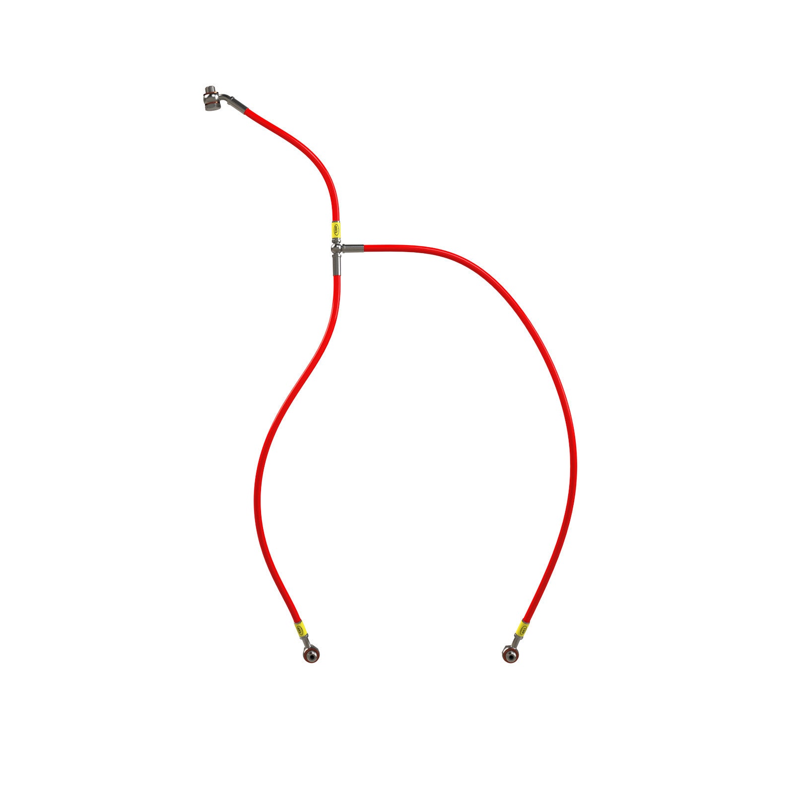 Ducati 500 Pantah Alternative Spec - Standard Replacement Brake Lines HEL Stainless Steel Braided