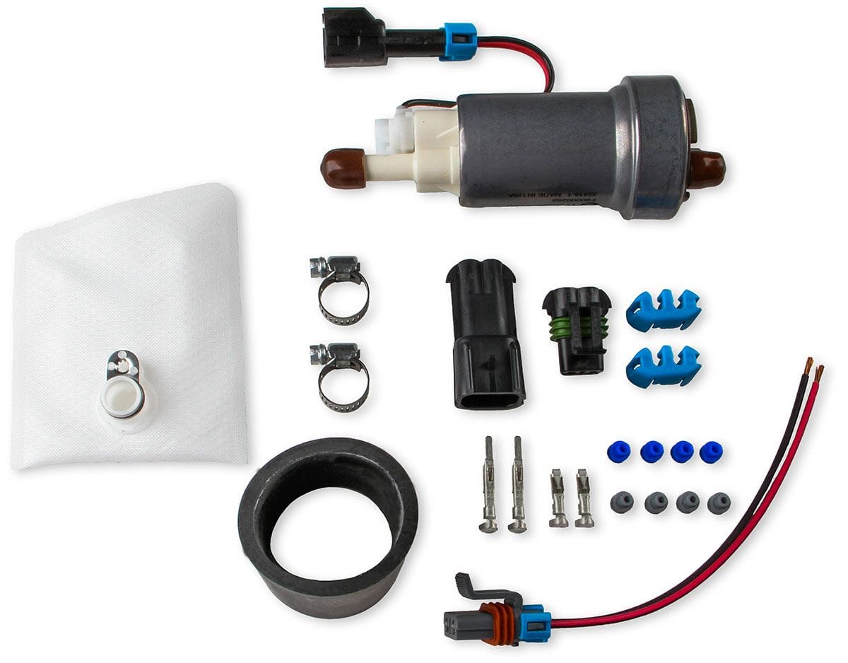 Holley Holley Holley 470LPH E85 Universal Intank Fuel Pump Kit (HO12-963) SR