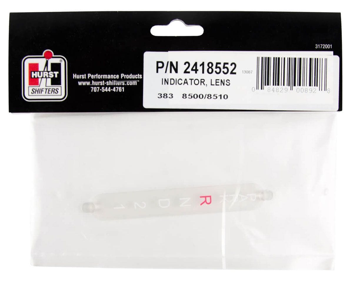 HURST Suit Pro-Matic & V-Matic 2 Hurst 3-Speed Gear Indicator Lens Cover HU2418552 SR