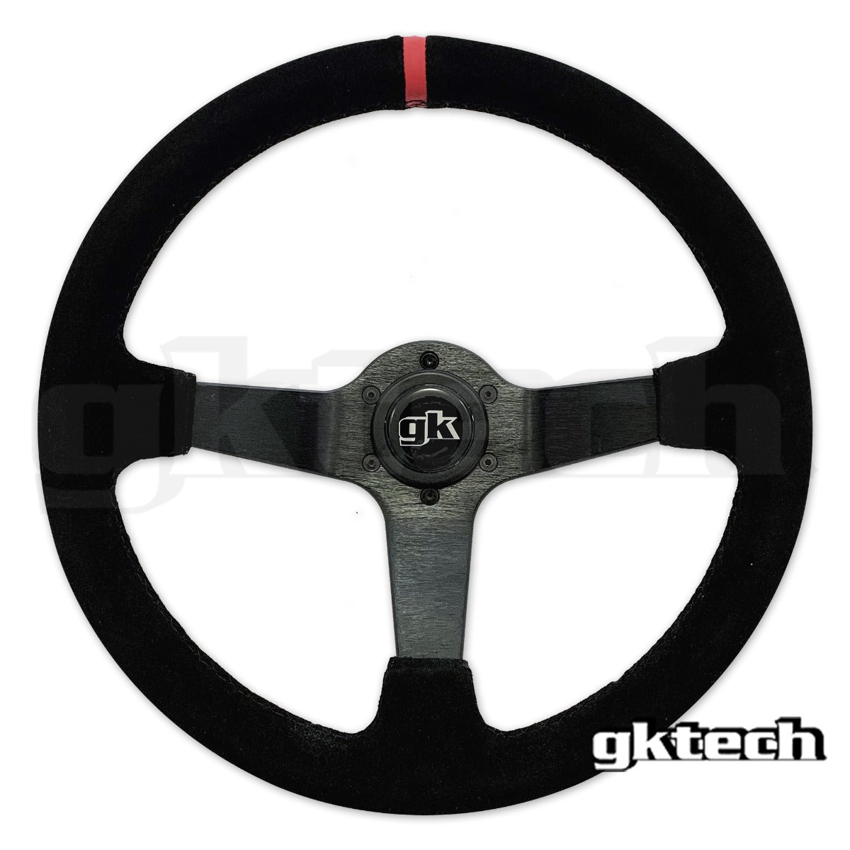 Steering wheel 350mm Deep dished suede