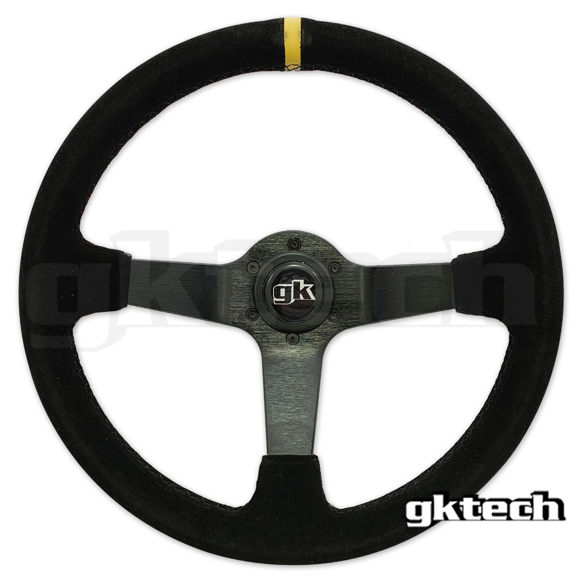 Steering wheel 350mm Deep dished suede