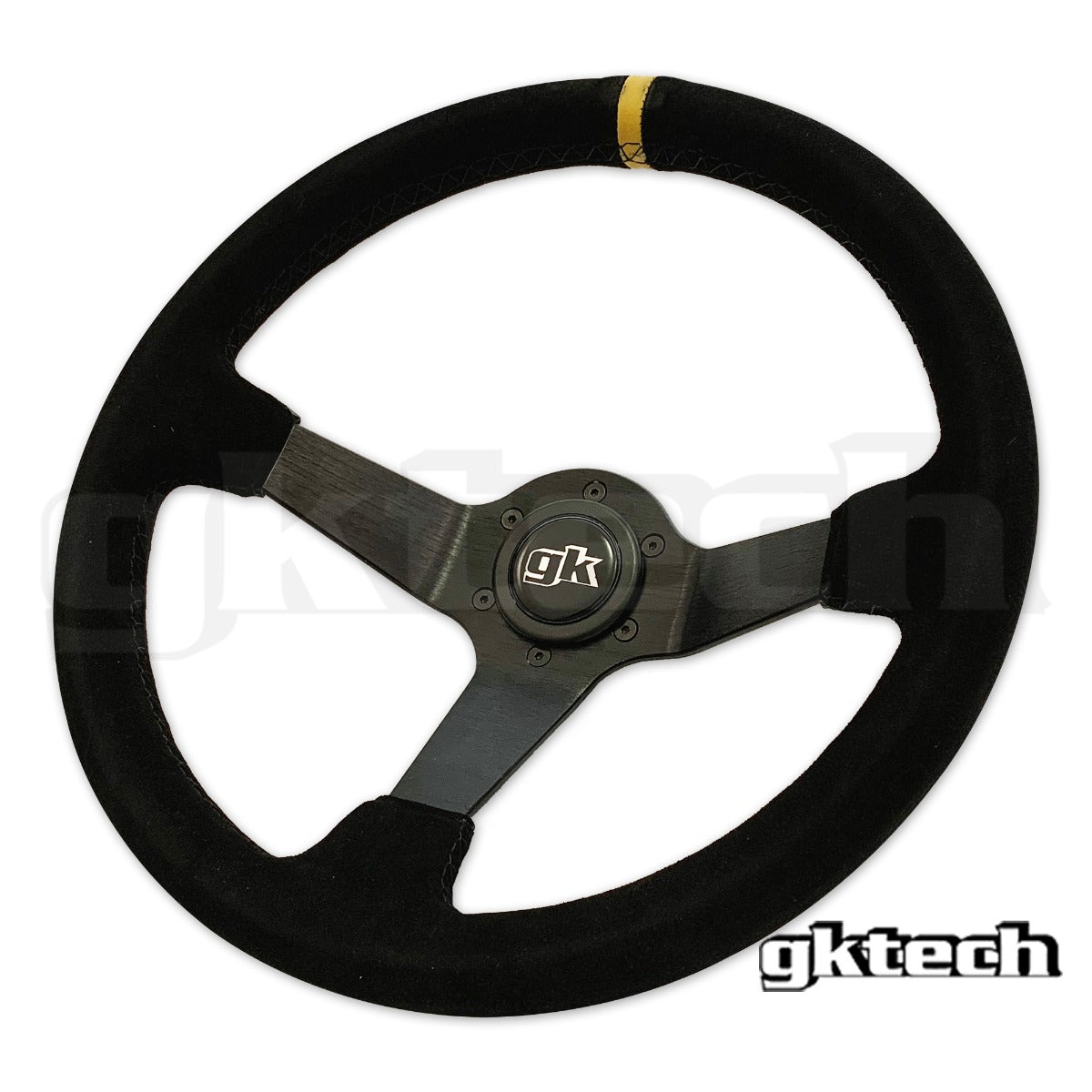 Steering wheel 350mm Deep dished suede