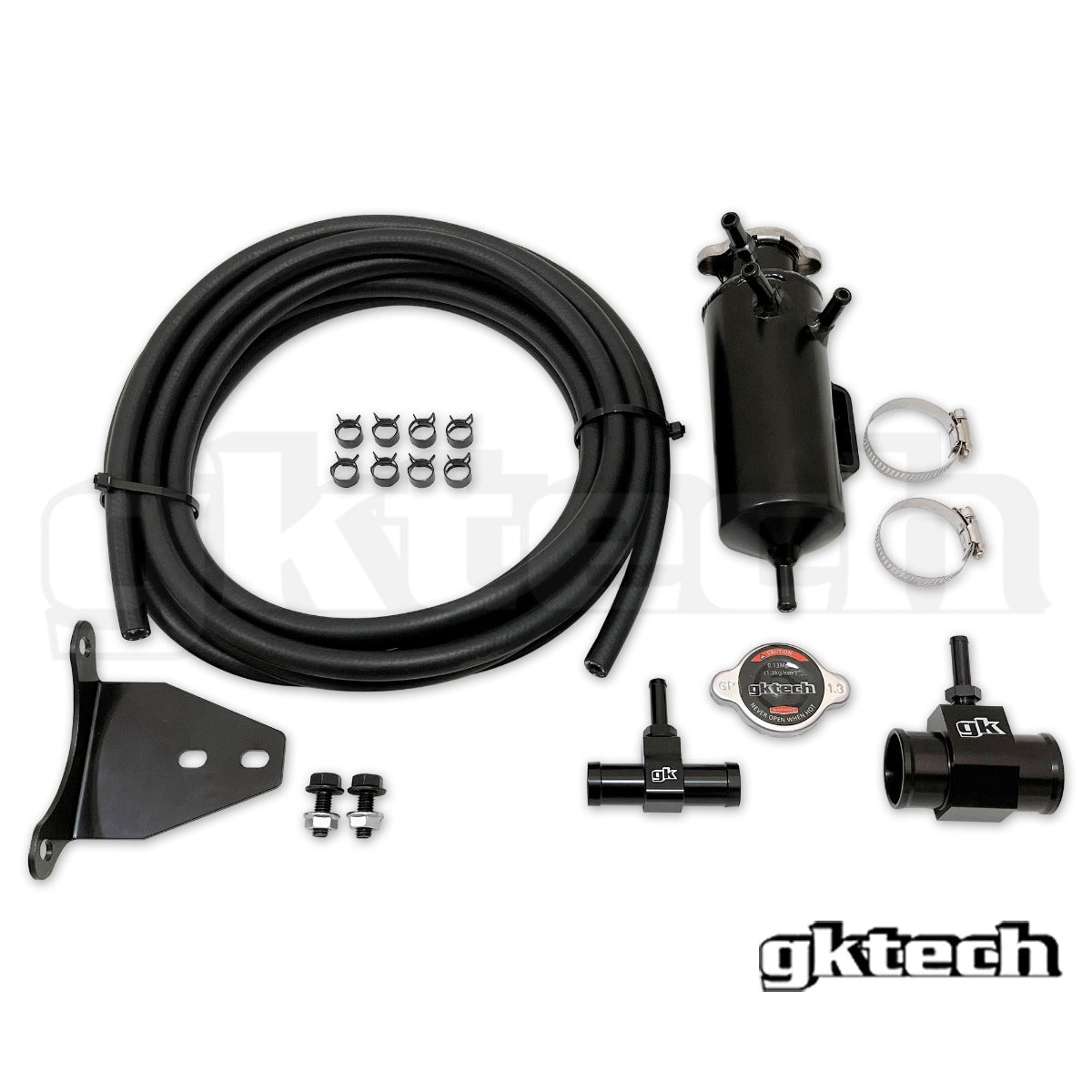 GKTech Z34 370Z bolt on coolant swirl pot setup (Z34SWIRL)